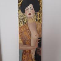 Quadro arredamento olio su tela 100x30 