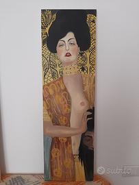 Quadro arredamento olio su tela 100x30 