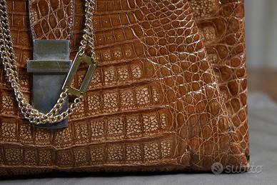 Borsa vero coccodrillo
