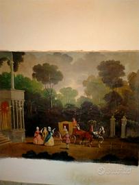 Quadro antico Giulio Carlini 140x190