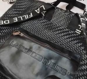 Zaino La Fille des Fleurs mod. Anita nero