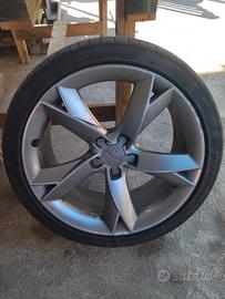 cerchi lega audi A5 r19 con pneumatici 