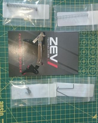 Scatto Zev fulcrum per Glock