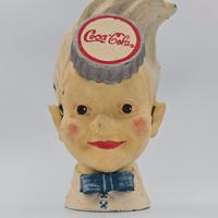 Coca cola Boy salvadanaio anni 40' in ghisa