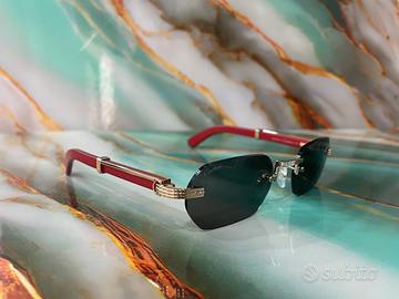Occhiali Cartier Legno