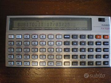 CALCOLATRICE CASIO PROGRAMMABILE FX-702P