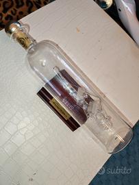 Modellino in vetro soffiato in bottiglia, 26 cm