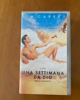 Videocassetta "Una settimana da Dio"