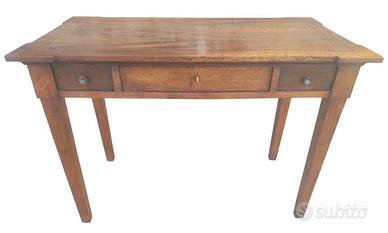 Scrivania scrittoio Direttorio intarsiato Rolo