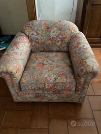 Poltrona floreale