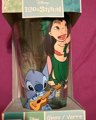 🥤 Bicchiere Disney Lilo & Stitch – 400 ml 💙🌺