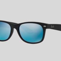 Ray Ban Wayfarer 2132 622/17 a specchio blu