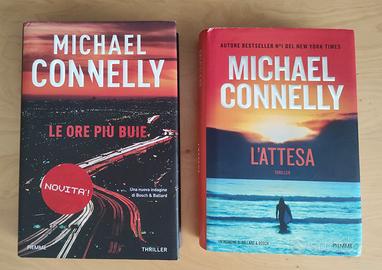 Michael Connelly  2libri  L'attesa Le ore più buie