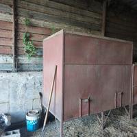 Silos in metallo per stoccaggio.