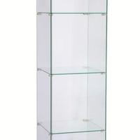 Vetrina con luci LED colorate 