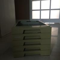 Cassettiera scorrevole portadocumenti