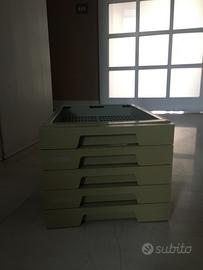 Cassettiera scorrevole portadocumenti