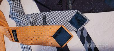 4 cravatte Boggi Milano