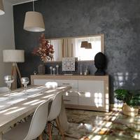 Madia con specchio soggiorno