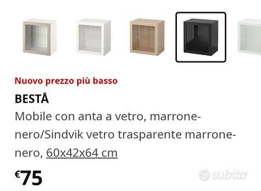 Basta ikea mobile cubo con anta