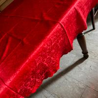 Tovaglia da tavolo rossa