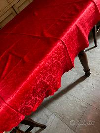 Tovaglia da tavolo rossa
