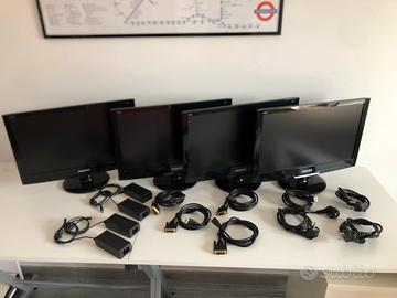 4 Monitor Philips 191EL + 4 Cavi HDMI-DVI