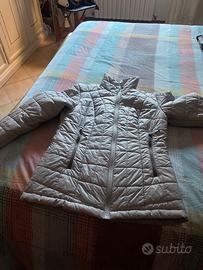 Piumino leggero Decathlon grigio chiaro