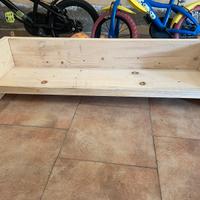 Mensola in legno massicci artigianale