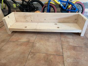Mensola in legno massicci artigianale