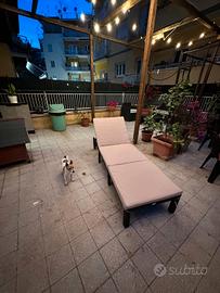 divanetti e lettino da esterno