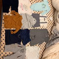 Lotto di vestiti per bambino 6 mesi