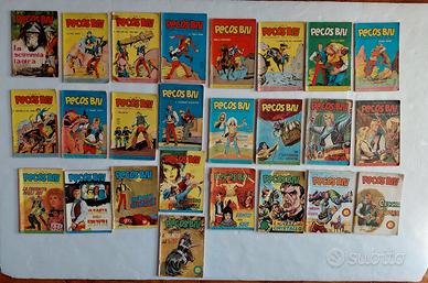 LOTTO n.24 FUMETTI PECOS BILL ANNI 60 