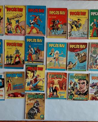 LOTTO n.24 FUMETTI PECOS BILL ANNI 60 