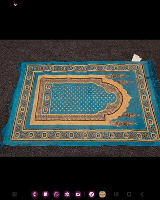 tappeto arabo azzurro nuovo 5€ 