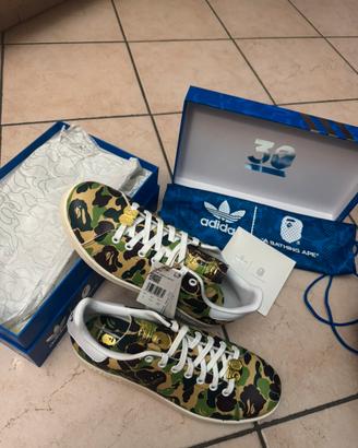 Adidas Stansmith x Bape