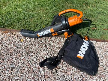 Soffiatore, aspiratore e trituratore WORX
