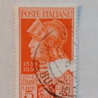 Regno 1930- morte Ferrucci- 5l+2l