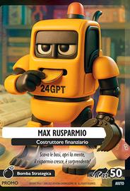 Carta brainrot max rusparmio sigillato