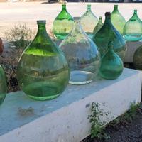 damigiana vetro decorativa