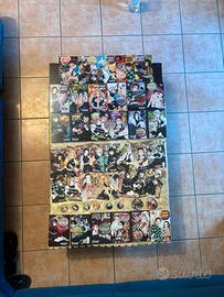 set completo demon slayer, poster, spille
