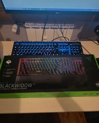 Razer Blackwidow V3 mechanical gaming
keyboard