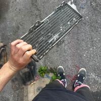 radiatore sinistro husqvarna sm 125