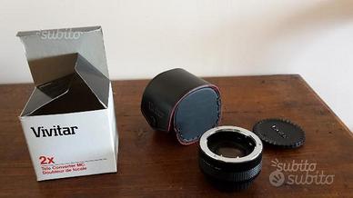 Vivitar duplicatore di focale per contax/yashica