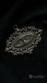 Vecchio Ex Voto con occhi di Santa Lucia