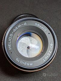 ZENIT HELIOS 44M-458mm 1:2 obiettivo URSS