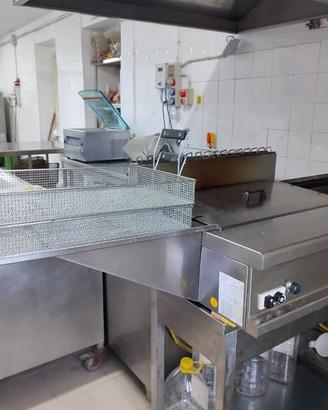 Friggitrice da Banco 35 Lt Gpl/Metano