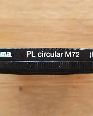 Hama filtro polarizzatore 72mm IV