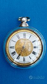 Antico e raro orologio inglese a verga 1869