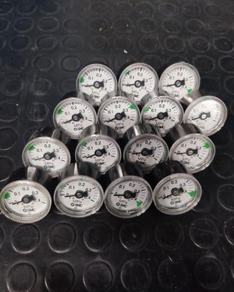 15x Manometro SMC G36 Nuovi